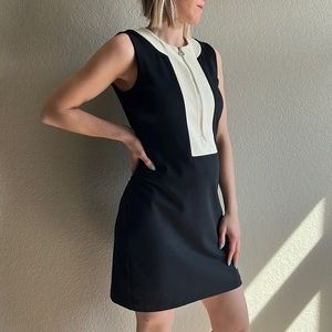 Michael Kors Dress Black and White 60’s Inspired